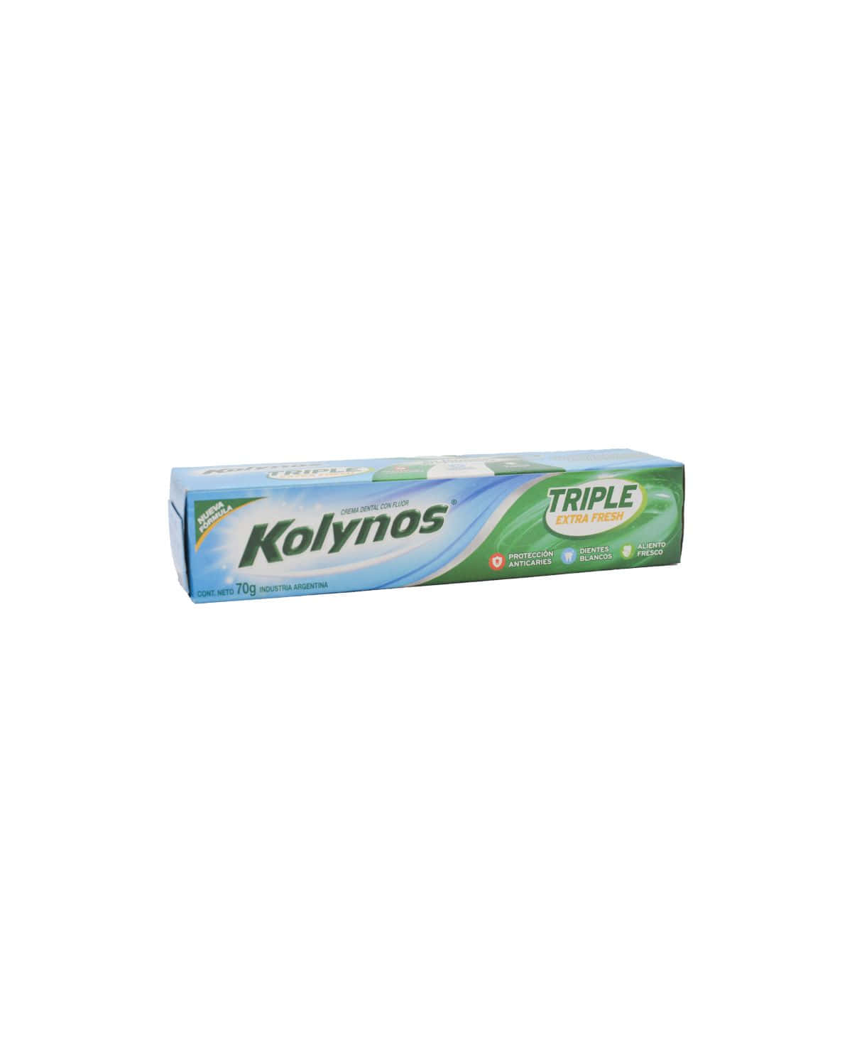 Crema Dental Kolynos Triple Acción Extra Fresh 70 Gr